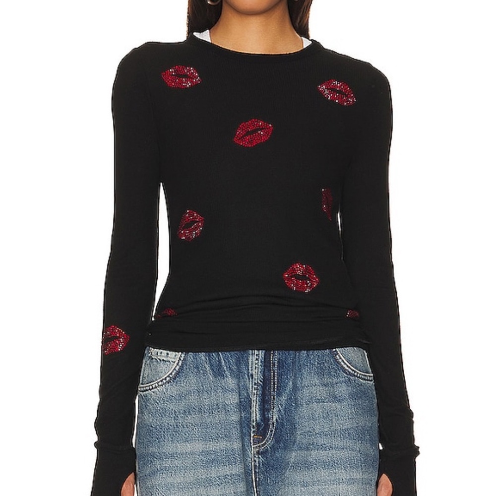 NWT Lauren Moshi Mckinley Thermal Tee